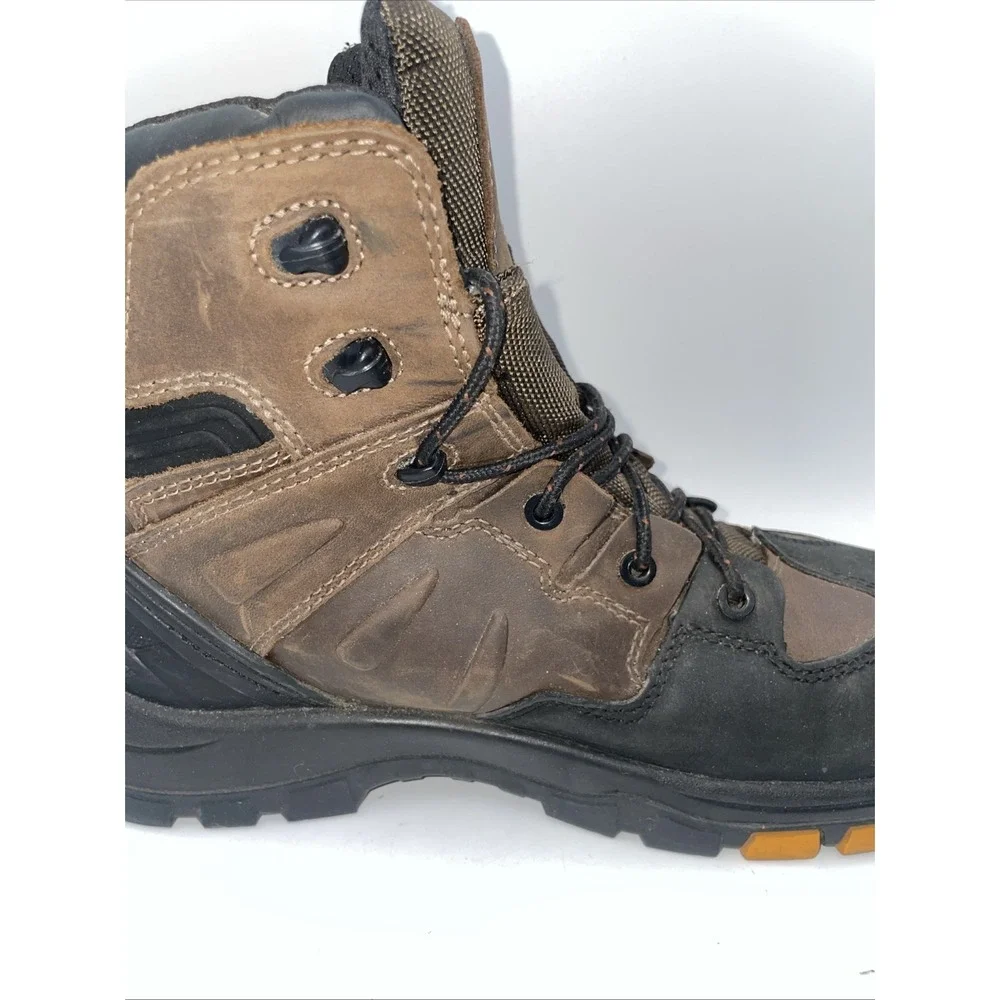 Rock Rooster Men Brown Steel Toe Boots Size 13 Slip‎ Water Resistant Industrial